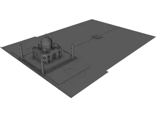 Taj Mahal 3D Model preview