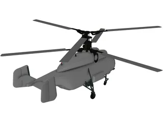 Kamov Ka-27 3D Model preview