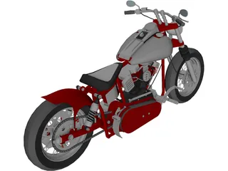 Chopper 3D Model preview