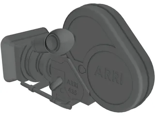 ARRI 435 Camera 3D Model preview