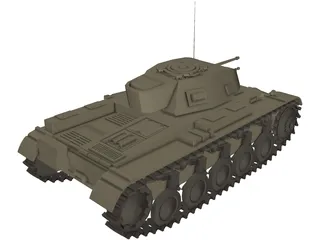 AMX-13A 3D Model preview