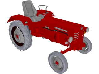 Tractor D326 Mc Cormic 3D Model preview