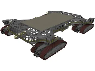NASA Crawler Transporter 3D Model preview