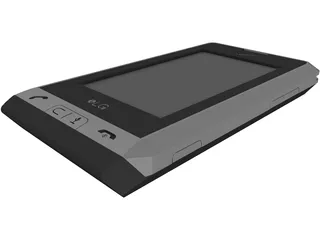 LG Cellular Phone 3D Model preview