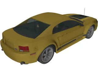 Ford Mustang 3D Model preview