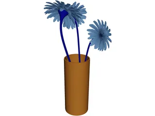 Flower 3D Model preview