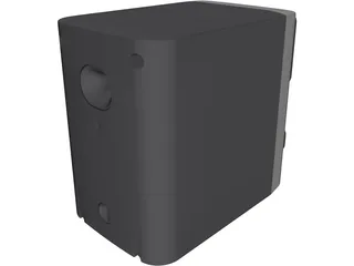 Speaker 3D Model preview