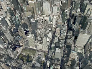 New York City Manhattan 3D Model preview