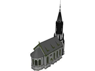 Church 3D Model preview