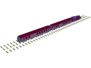 Narrow Gauge 3D Model preview