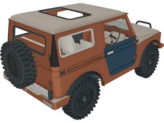 Suzuki Sierra 3D Model preview
