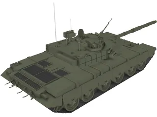 ZTZ-99 Chinese MBT 3D Model preview