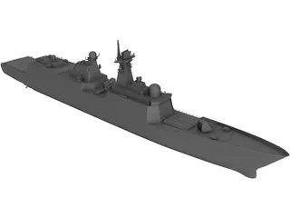 JIANGKAI Type 054A Frigate 3D Model preview