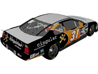 Nascar Stock Car 3D Model preview