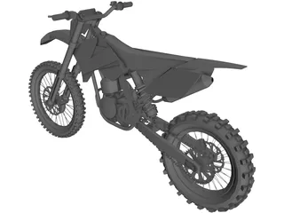 KTM Bike 3D Model preview