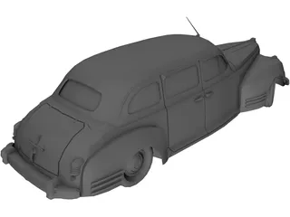 ZIL ZIS 110 (1945) 3D Model preview