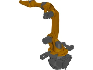 Kuka Robot 3D Model preview