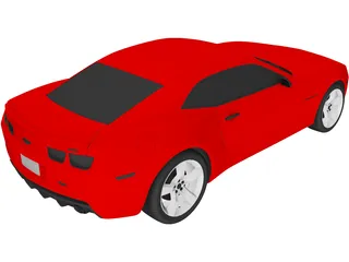 Chevrolet Camaro RS (2009) 3D Model preview