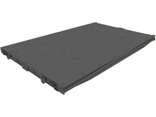 Ship Hatch Cover 3D Model preview