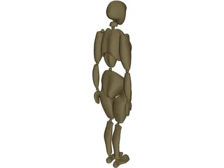 Puppet 3D Model preview