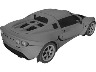 Lotus Elise S2 3D Model preview