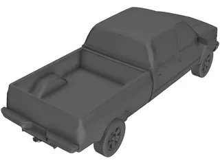 Chevrolet Silverado 3D Model preview