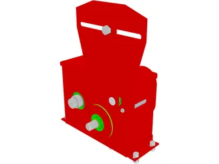 Gear Box 3D Model preview