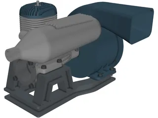 Compressor 3D Model preview