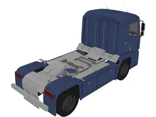 MAN TGA 3D Model preview