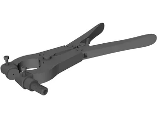 Hand Perforator 3D Model preview