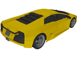 Lamborghini Murcielago 3D Model preview