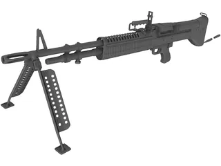 M60 3D Model preview