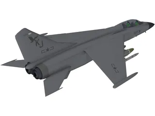 PLA FBC-1 3D Model preview