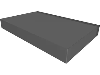 LG DVD Player 3D Model preview