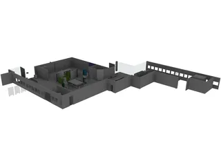 Office 3D Model preview
