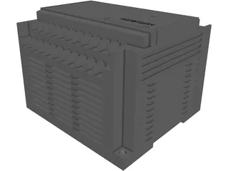 Mitsubishi PLC 3D Model preview