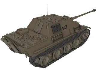 Jagdpanzer 3D Model preview