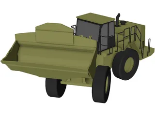 Caterpillar 998H 3D Model preview