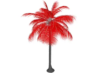 Palm Tree 3D Model preview