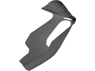 Motorcycle Bodywork 3D Model preview