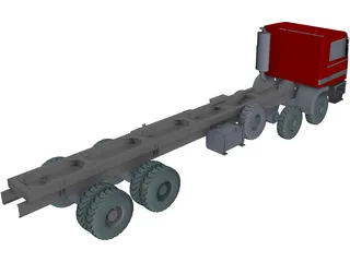 Mercedes-Benz 4150 3D Model preview