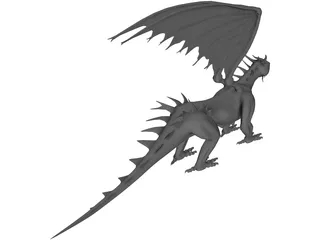 Dragon 3D Model preview