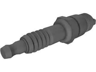 Sparkplug 3D Model preview