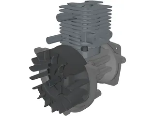 Engine 3D Model preview
