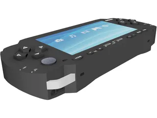 Sony Playstation Portable (PSP) 3D Model preview