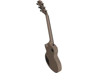 Gibson Les Paul Electric Guitar 3D Model preview