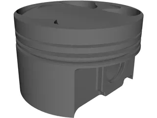 BMW S54 Engine Piston 3D Model preview