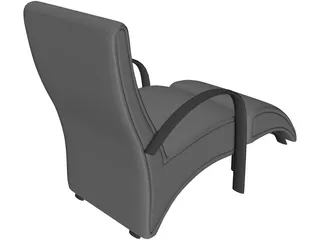 Armchair 3D Model preview