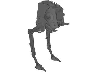 Star Wars ATST 3D Model preview