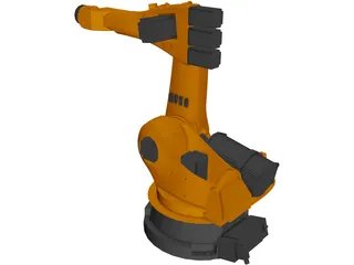 Kuka KR100-140 Robot 3D Model preview